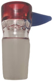 Leisure Glass - 18mm Colored Bowl w/ Built In Screen - Colors Available