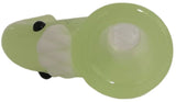 Kahuna Glass - 17½" Scalien Head Beaker Bong w/ Matching Bowl (1Hole) - Green
