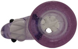 Kahuna Glass - 19" Scalien Head Straight Bong w/ Matching Bowl (4 Hole) - Colors Available