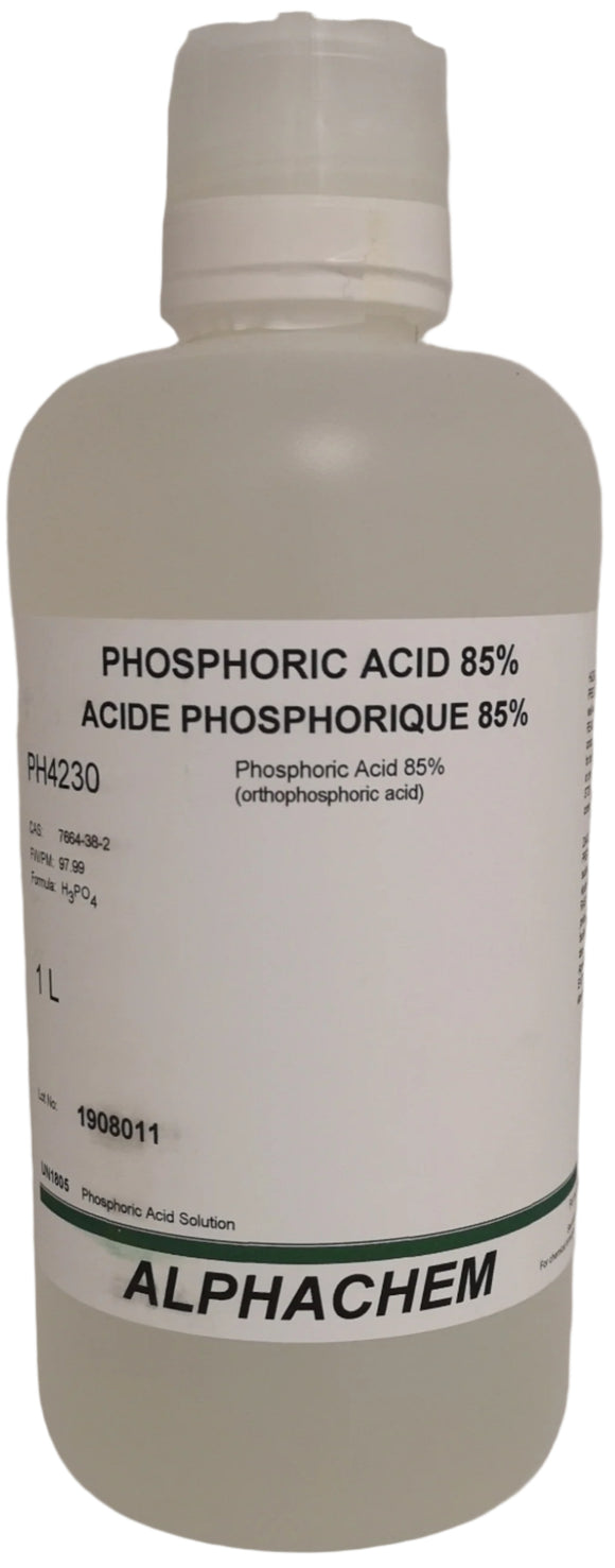 Alphachem - Phosphoric Acid pH Down Concentrate 85% - 1L / 4L