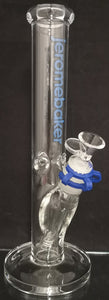 Jerome Baker - 12" Straight Bong - Blue