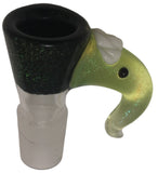 Kahuna Glass - 18mm Dichro Bowl (4 Hole) - Colors Available