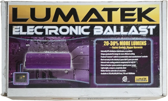 Lumatek - Digital Ballast 600 Watt 240V Only