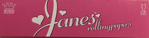 Janes King Size Rolling Papers 32 Per Pack