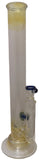 Terry Boake Glass - 15" 18mm Fumed Accented Stemline Bong w/ Coral Reef Marble & Nub Bowl (1 Hole) - Blue