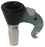 Kahuna Glass - 14mm Dichro Bowl (1 Hole) - Colors Available