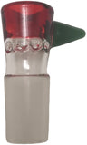 Leisure Glass - 18mm Colored Bowl w/ Built In Screen - Colors Available