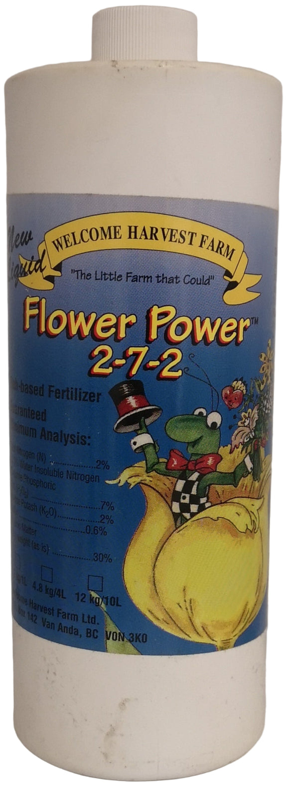 Welcome Harvest Farm - Flower Power Fertilizer - 1L