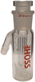 Hoss Glass - 18mm Clear Ash Catcher w/ Removable Stem 29mm to 18mm - Stem Styles available