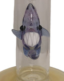 Kahuna Glass - 18" Accented Stemline Bong - Purple