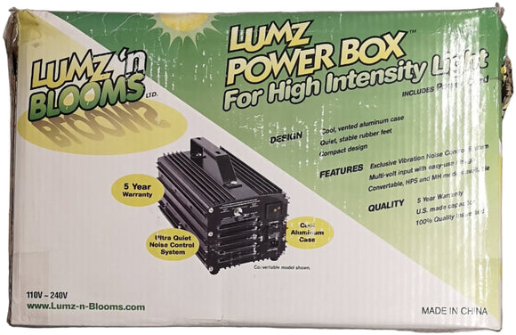Lumz 'n Blooms - Magnetic Ballast 1000 Watt HPS