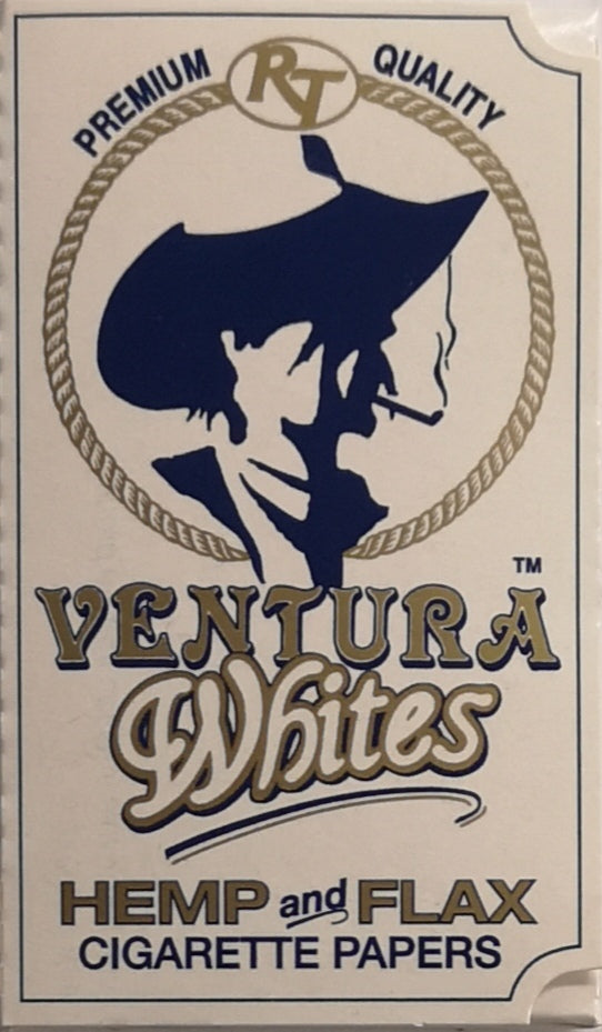 Ventura Whites Single Wide Rolling Papers 32 Per Pack