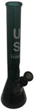 Us Tubes - 15" Full Color 7mm Beaker Base w/ 14mm Bowl - Colors Available