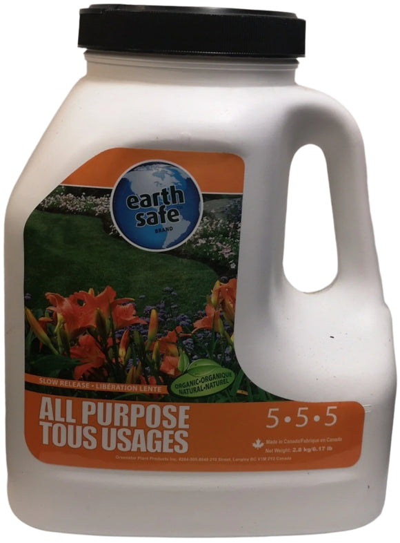 Earth Safe - Slow Release All Purpose Fertilizer - 2.8kg