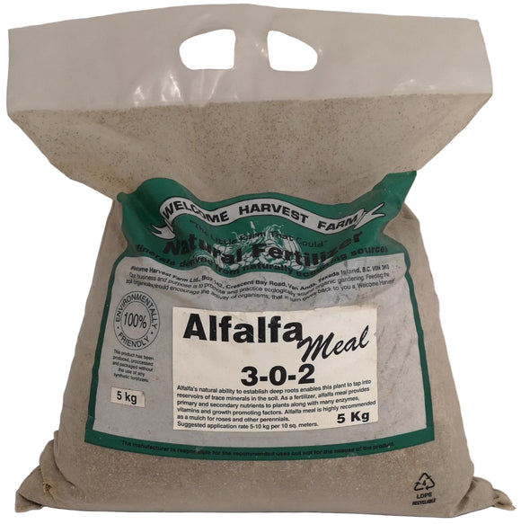 Welcome Harvest Farm - Alfalfa Meal Powder Fertilizer - 5kg