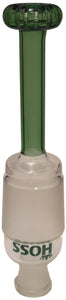 HOSS Glass - 5¾" 45mm to 18mm Colored Showerhead Downstem - Colors Available