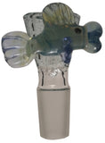 Terry Boake Glass - 18mm Sculpted Handle Bowl (4 Hole) - Designs Available