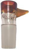Leisure Glass - 18mm Colored Bowl w/ Built In Screen - Colors Available