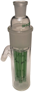 Hoss Glass - 18mm Ash Catcher w/ Removable 6 Arm 45mm Downstem - Green