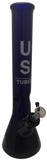 Us Tubes - 15" Full Color 7mm Beaker Base w/ 14mm Bowl - Colors Available