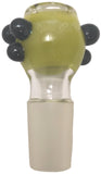Ben Wilson Glass - 18mm Colored Bowl w/ Built In Screen - Colors Available
