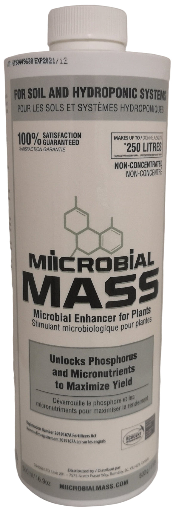 Microbial Mass Fertilizer - 500mL