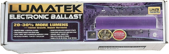 Lumatek - Double Digital Ballast 600 Watt 240V Only HPS