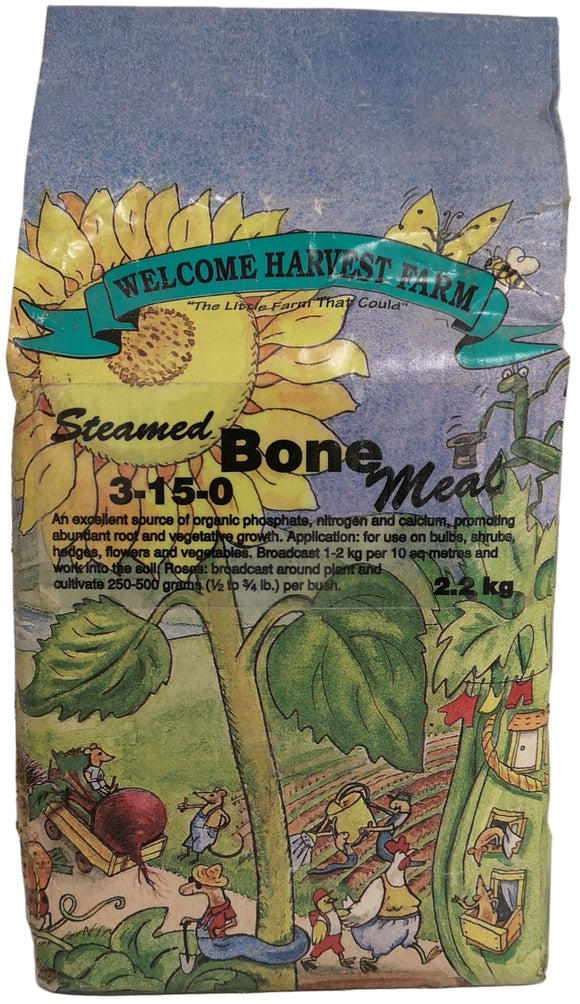 Welcome Harvest Farm - Steamed Bone Meal Powder Fertilizer - 2.2kg
