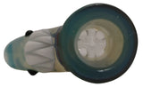 Kahuna Glass - 19" Scalien Head Straight Bong w/ Matching Bowl (4 Hole) - Colors Available