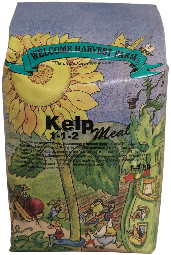 Welcome Harvest Farm - Kelp Meal Powder Fertilizer - 1.5kg