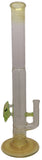 Kahuna Glass - 19" 18mm Partial Accent Single Stem - Green