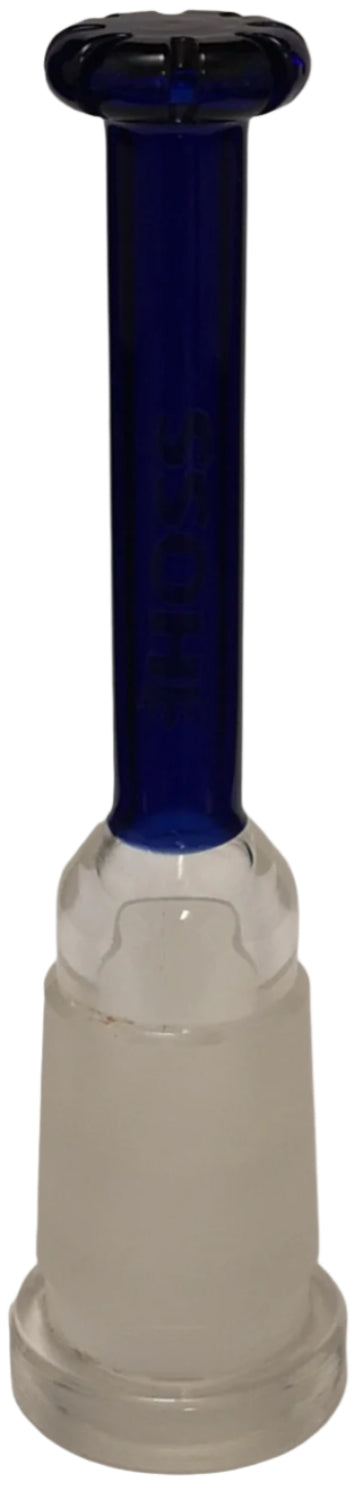 Hoss Glass - 29mm to 18mm Colored Showerhead Downstem - Sizes & Colors Available