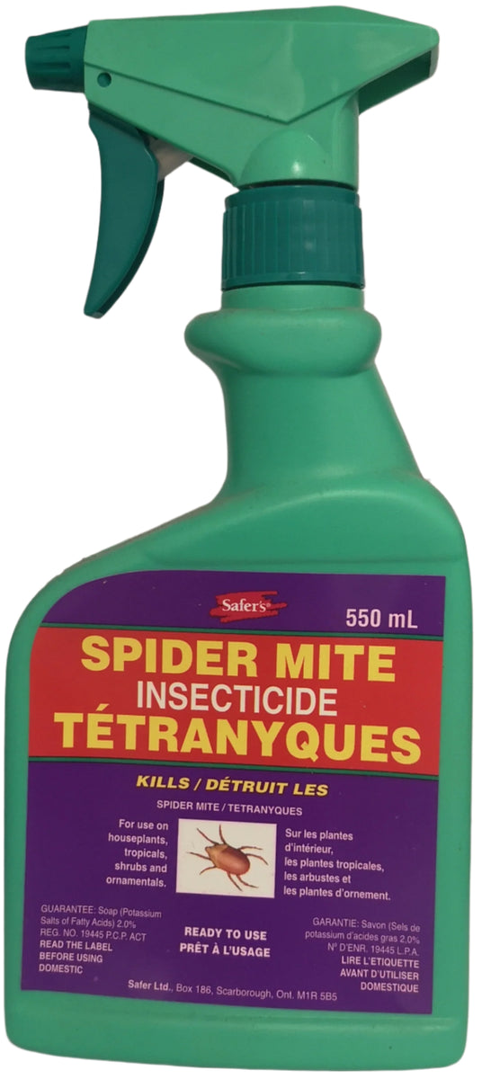 Safer's - Spider Mite Insecticide Spray Ready-To-Use - 550mL – Hi-Times