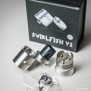 Madaotech - Swirlfish V2 RDA - Silver