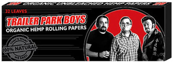 Trailer Park Boys - 1¼ Rolling Papers 32 Per Pack - Organic Hemp