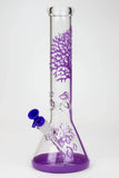 15" Tree of Life Beaker Bong - Colors Available