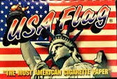 USA Flag 1½ Rolling Papers 33 Per Pack