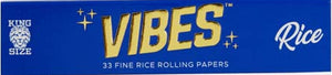 Vibes King Size Rolling Papers 33 Per Pack - Rice