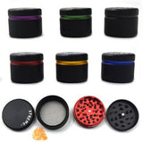 Xtreme - 4 Part Grinder Black w/ Colored Middle