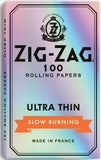 Zig Zag Single Size Rolling Papers 100 Per Pack - Varieties Available