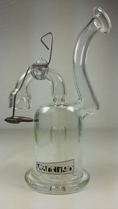 Vertigo Glass - 7" Rig + Free Banger White Logo - $249