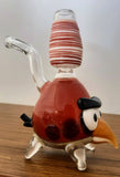 B.T.G.B. (Bob The Glass Blower) - 5" Sculpted Angry Birds Rig  + Free Banger - Colors Available - $900