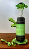 B.T.G.B. (Bob The Glass Blower) - 8" TMNT Radioactive Container Rig w/ Dab Tool & Free Banger - $1000