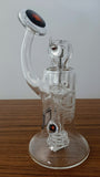 4.0 GLASS - 7" Showerhead Rig w/ Worked Mouth Piece & Millies + Free Banger - $720