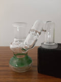 5 Element Glass - 18mm Colored Bottom Dry Ash Catcher - 90 Degree - Colors Available - $130