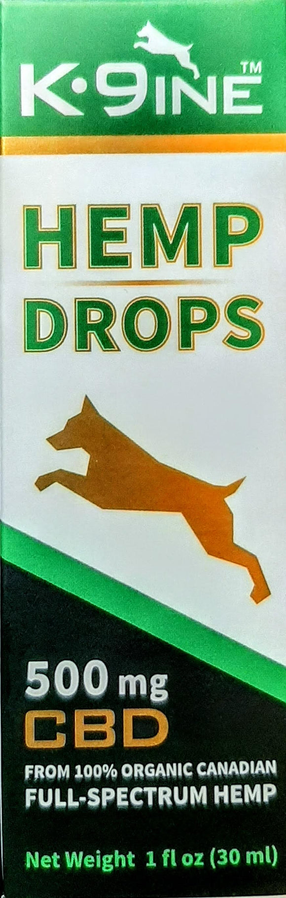 K9INE - Hemp Drops (CBD for pets)
