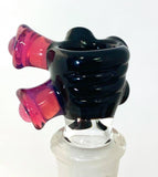 Alien Slyde Glass - 14mm Regular Creature Bowl (1 Hole) - AS01 - $140