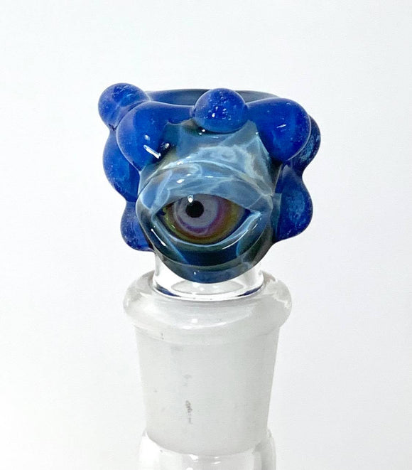 Alien Slyde Glass - 14mm Regular Creature Bowl (4 Holes) - AS02 - $140