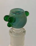 Ben Wilson Glass - 18mm Colored Bowl w/ Built In Screen - Colors Available - $65