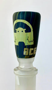 Ace Glass - 18mm Sandblasted Bowl (1 Hole) - $90